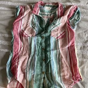 Beach Button-up Shirt